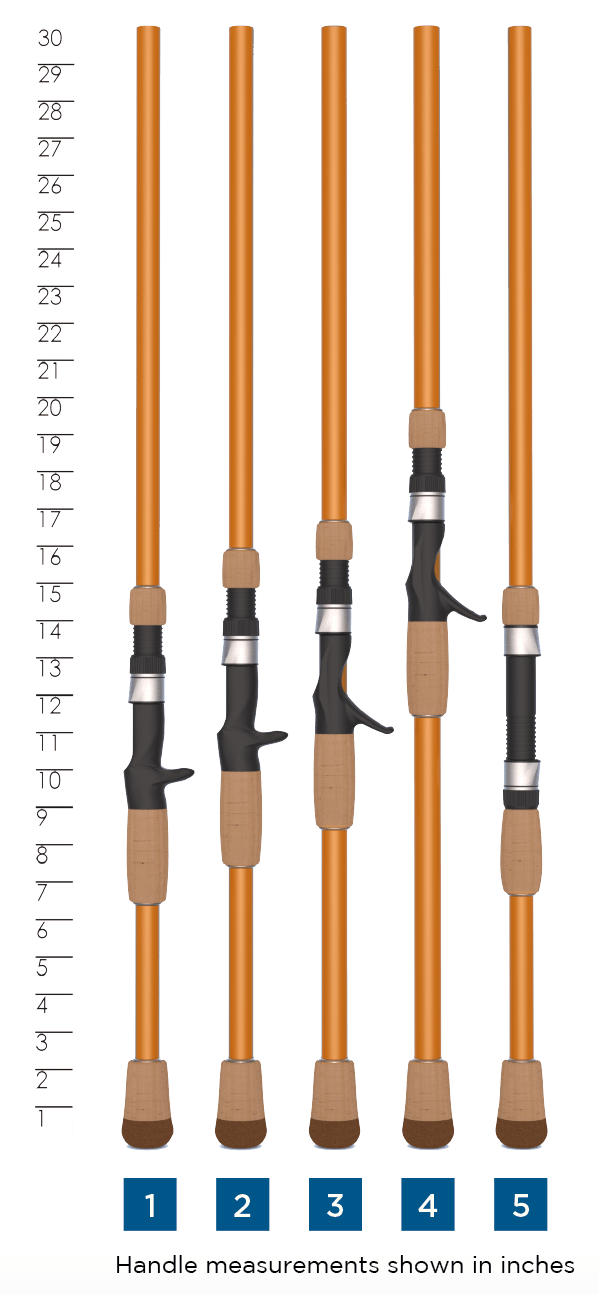 LEGEND® GLASS SPINNING RODS