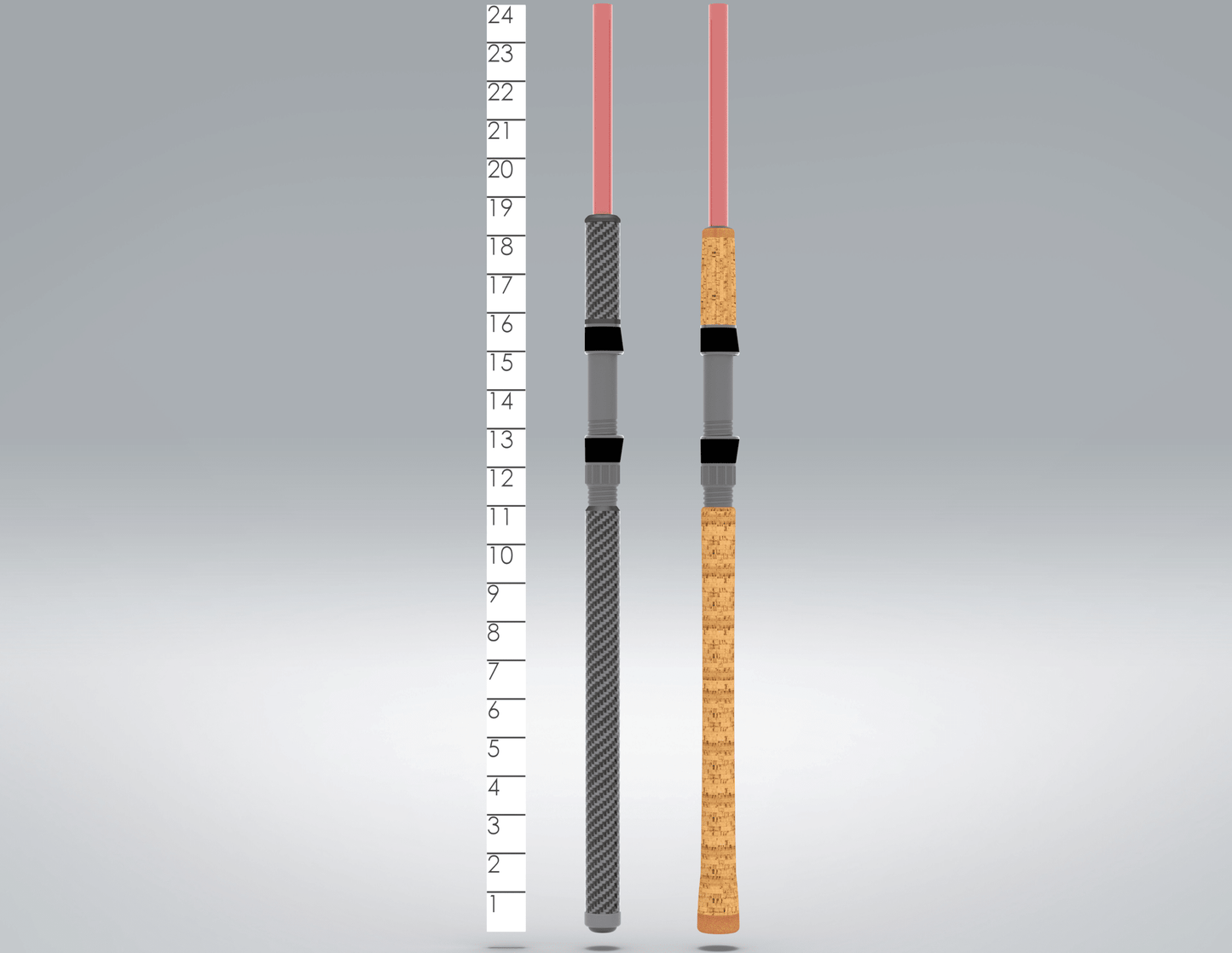ONCHOR CORK SPINNING RODS - RETIRED
