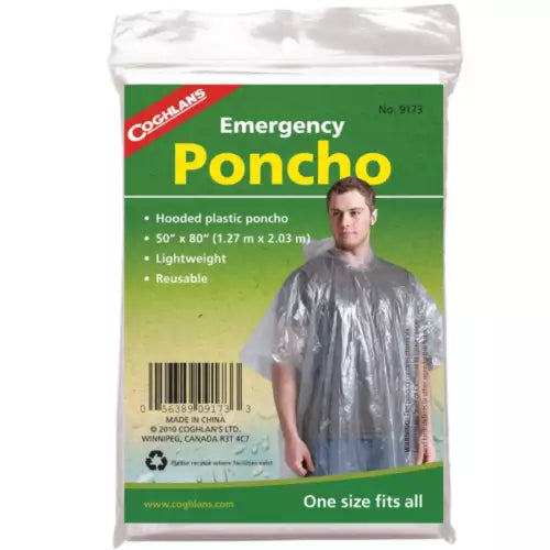COGHLANS EMERGENCY PONCHO