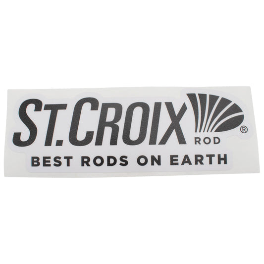 12" St Croix White Carpet Decal