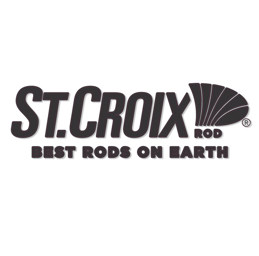 12" St. Croix Black Decal