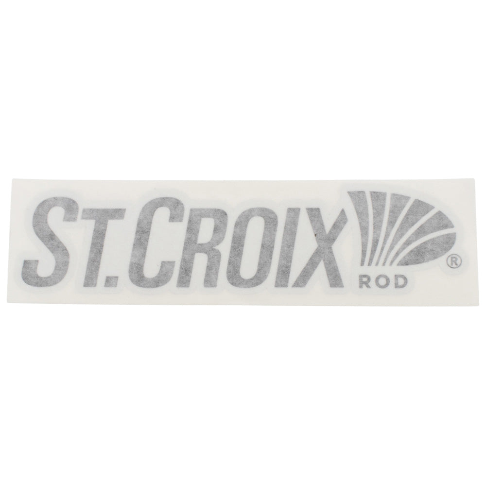 6" St Croix Black Decal