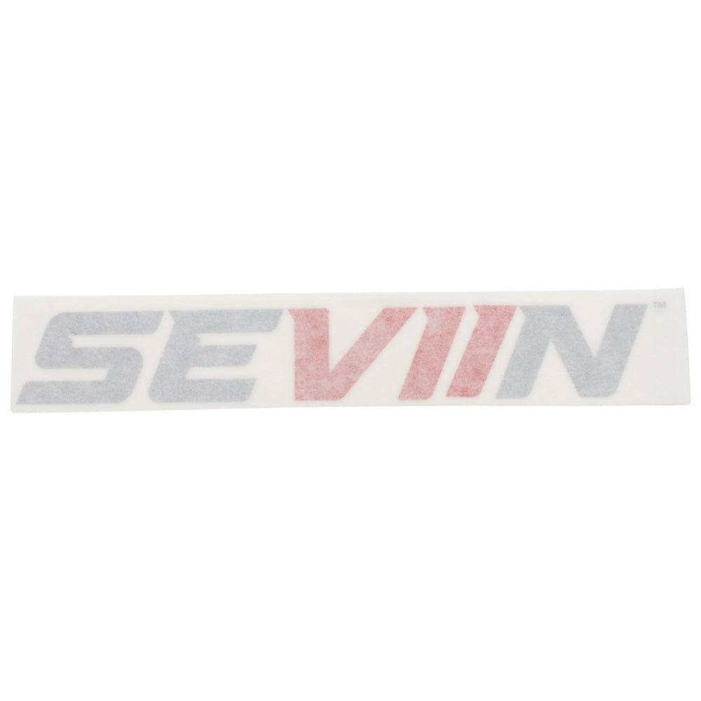 SEVIIN Grey/Red Decal
