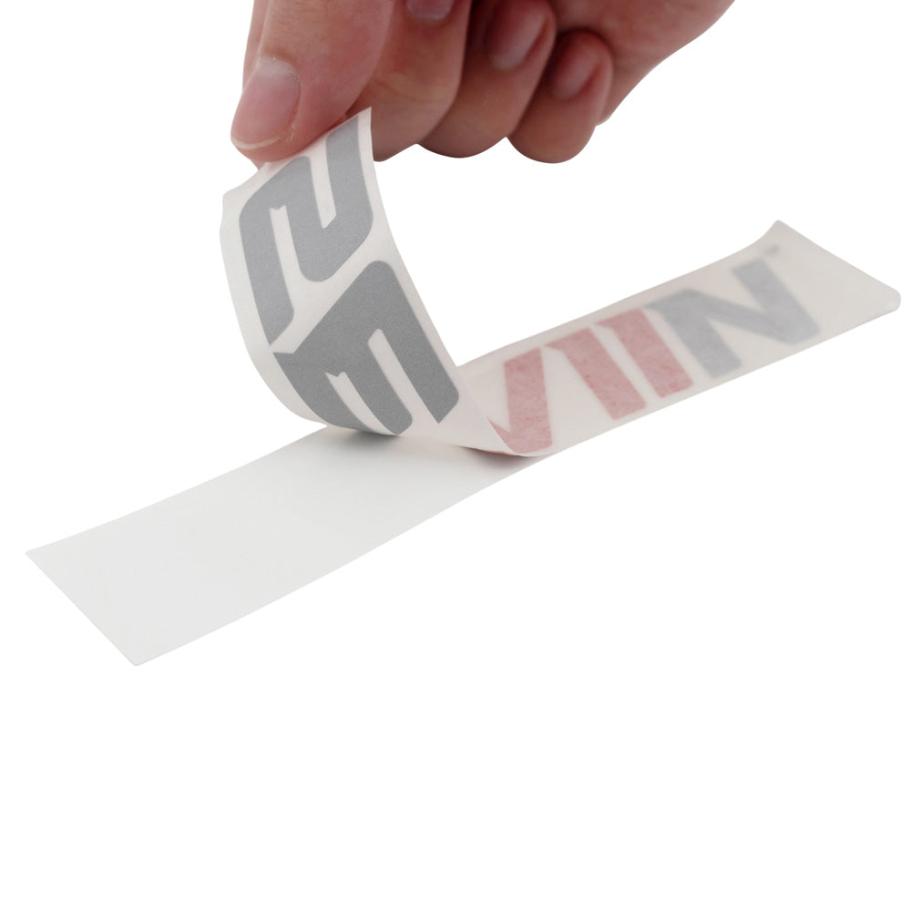 SEVIIN Grey/Red Decal