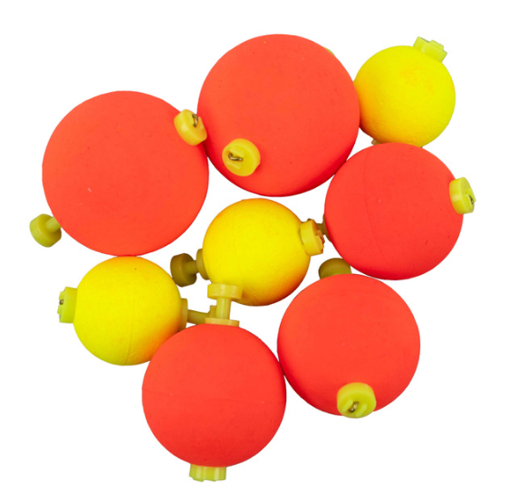 THILL FOAM FLOAT ROUND ASSORTED 8 PACK